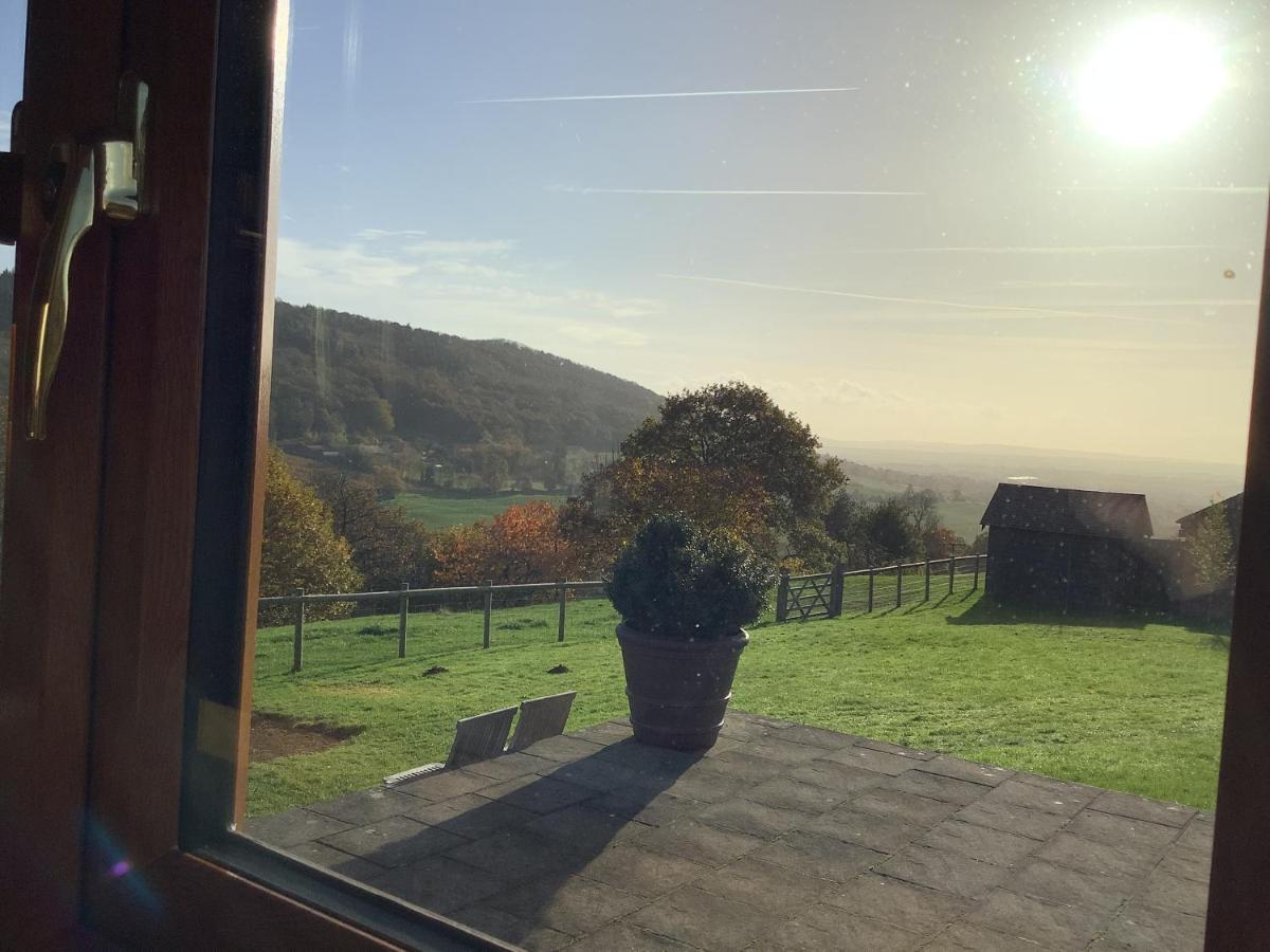 Woodcutters Barn, Overlooking Ledbury & Malvern Hills Exterior foto